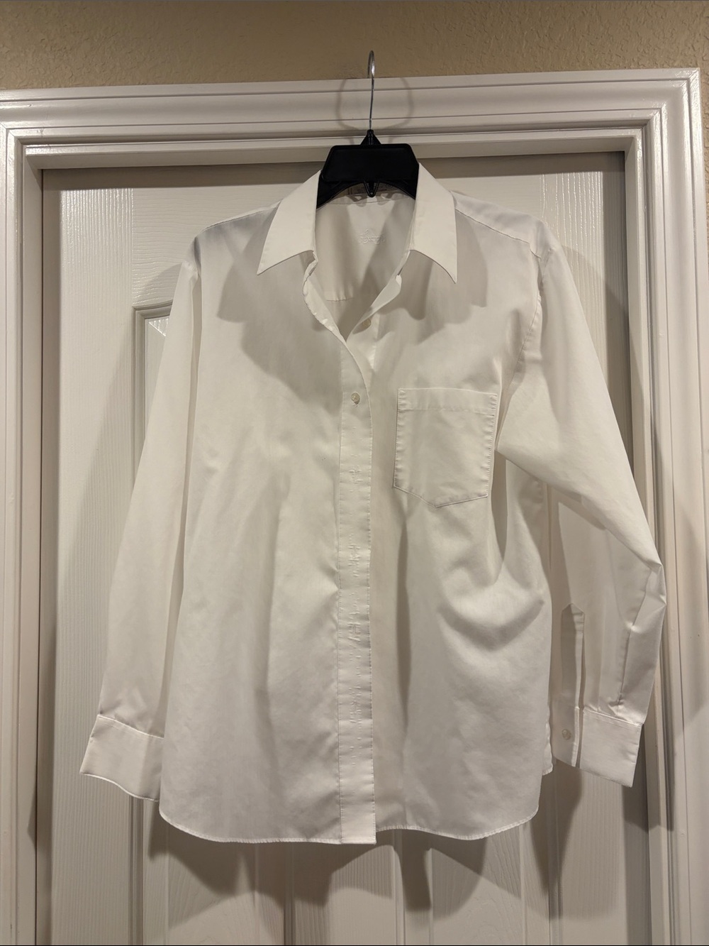 Foxcroft women’s white button down size 10 like new